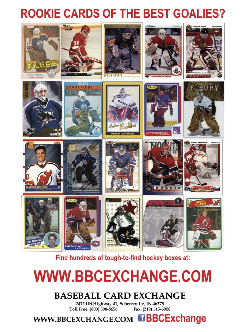 Beckett Hockey Magazine Preview Pages