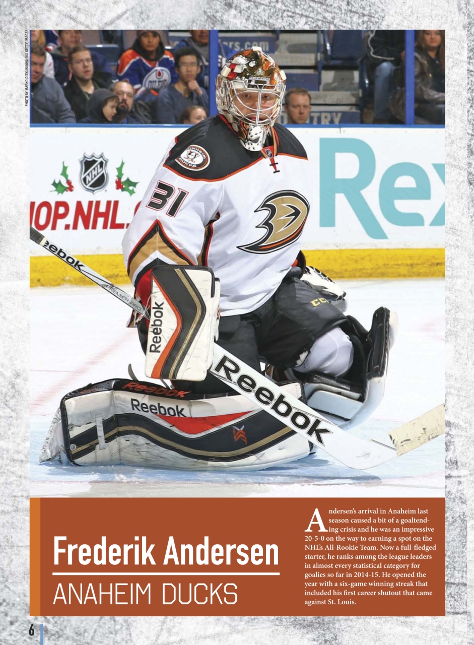 Beckett Hockey Magazine Preview Pages