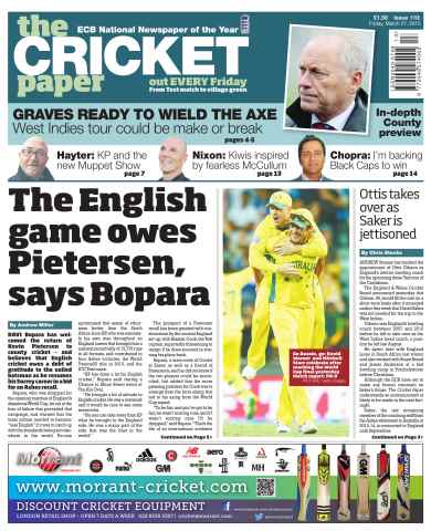 The Cricket Paper issue 27th March 2015