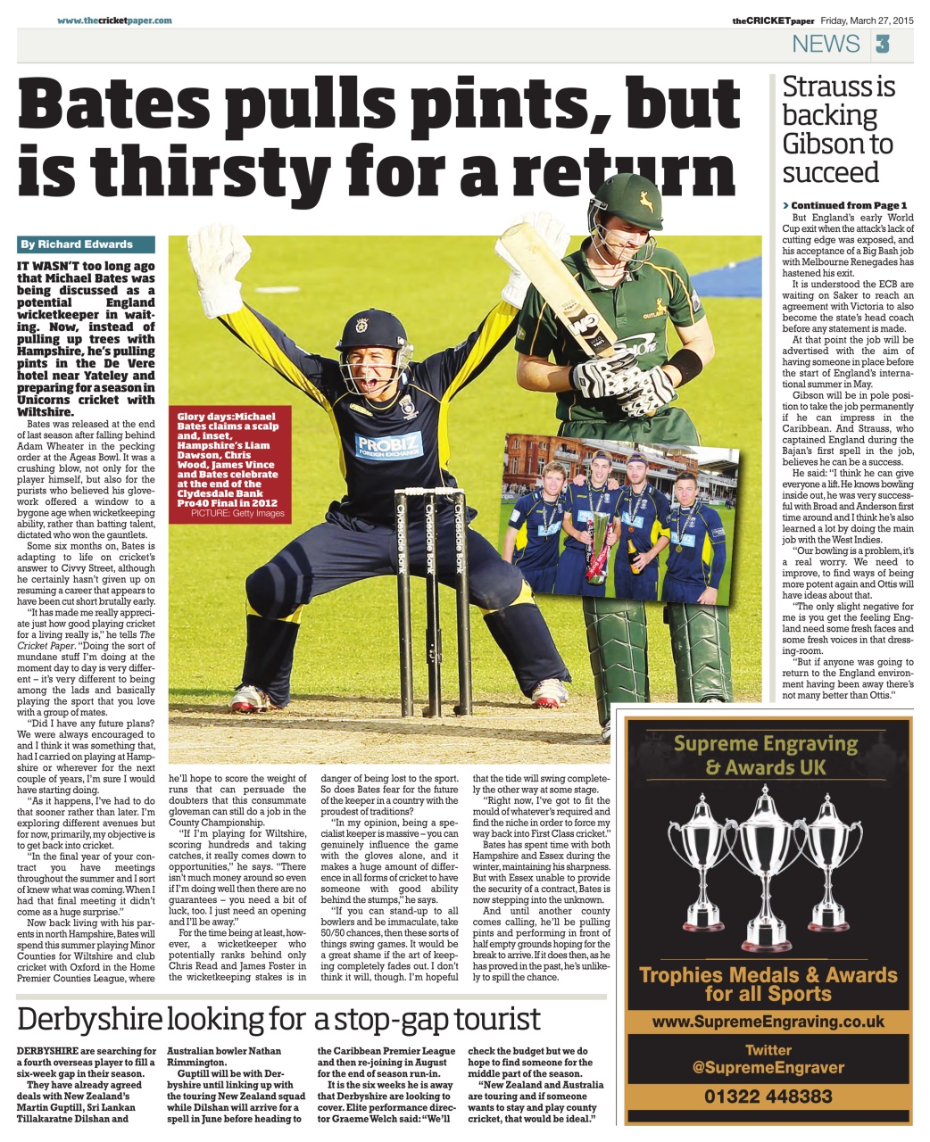 The Cricket Paper Preview Pages