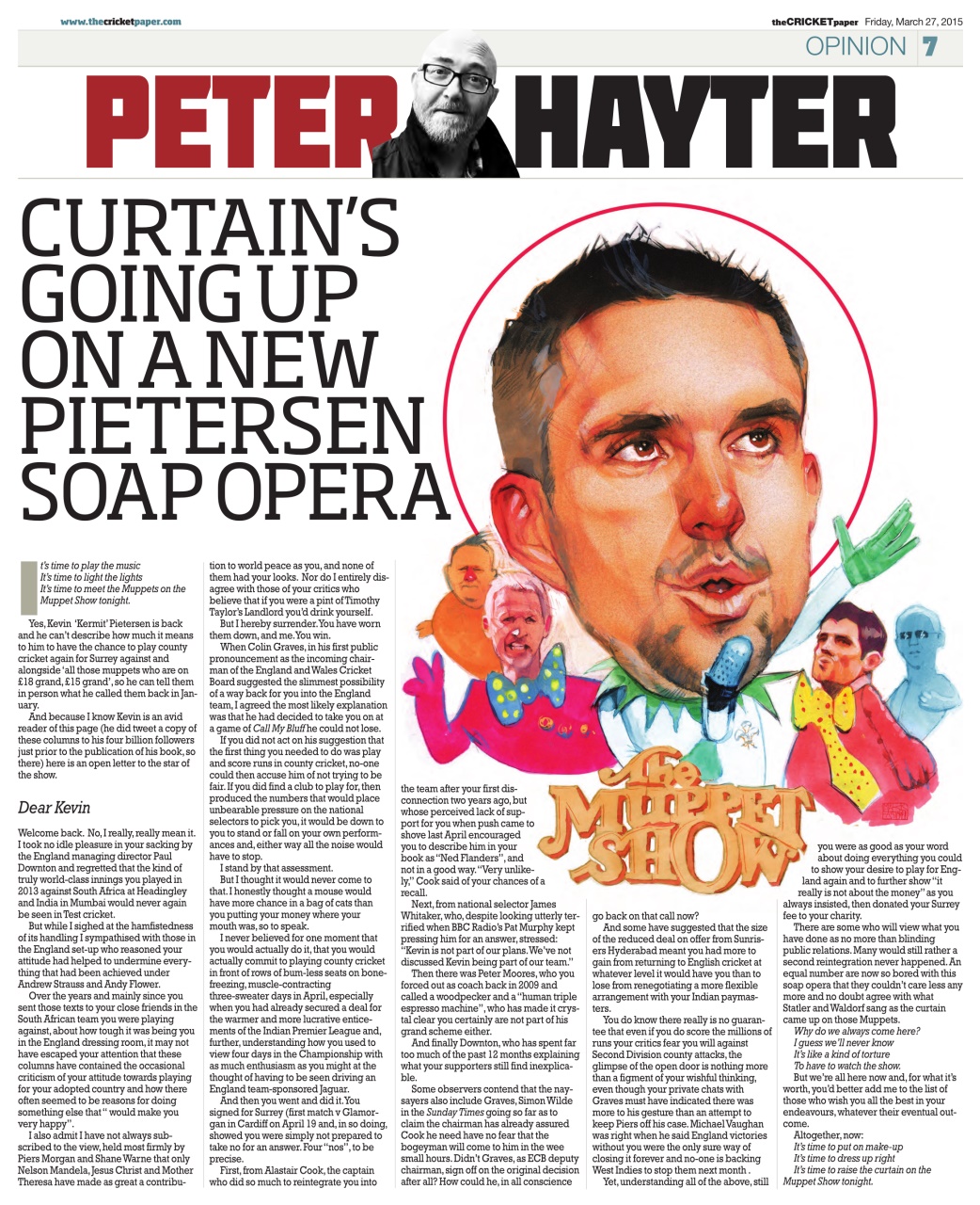 The Cricket Paper Preview Pages