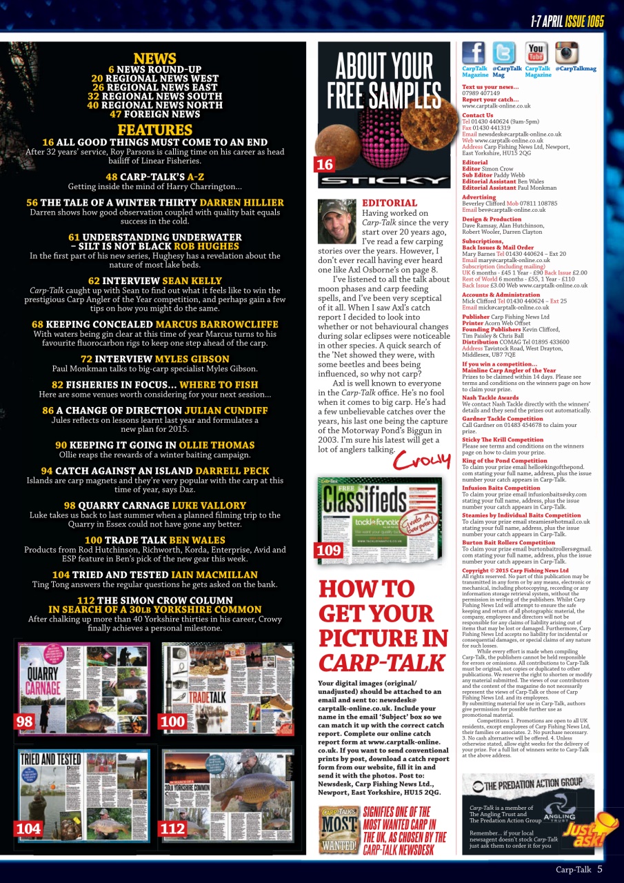 Carp-Talk Preview Pages