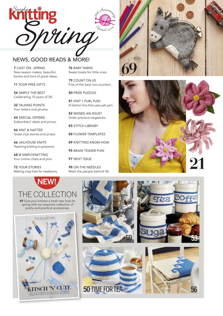 Simply Knitting Preview Pages