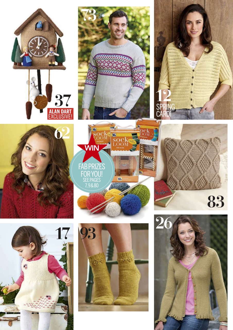 Simply Knitting Preview Pages