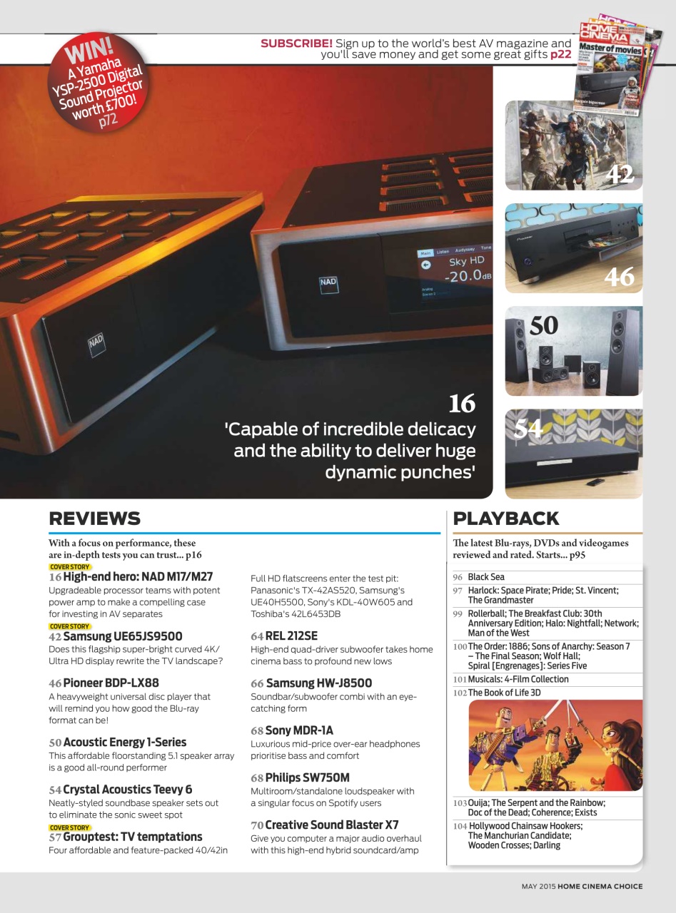 Home Cinema Choice Preview Pages