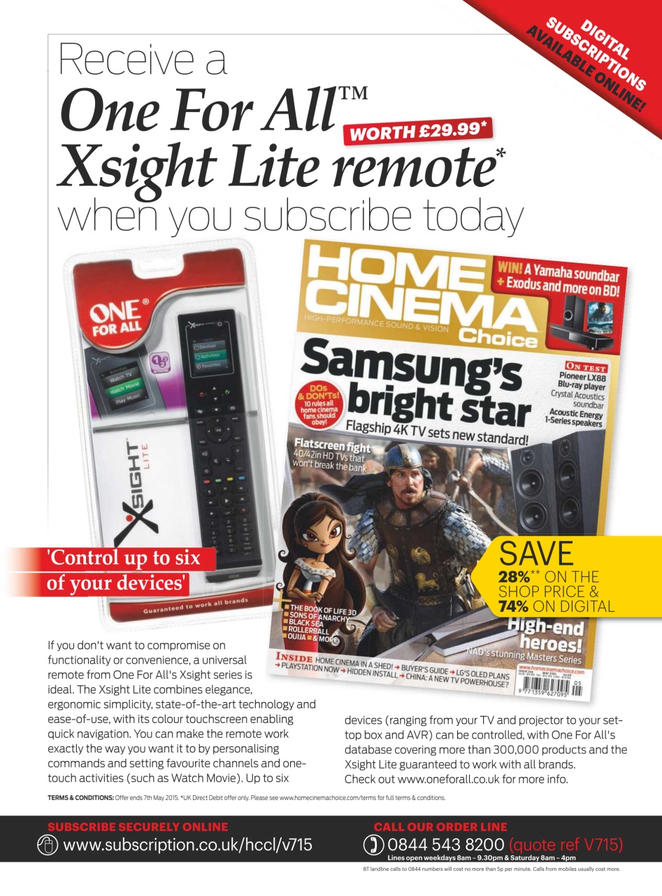 Home Cinema Choice Preview Pages