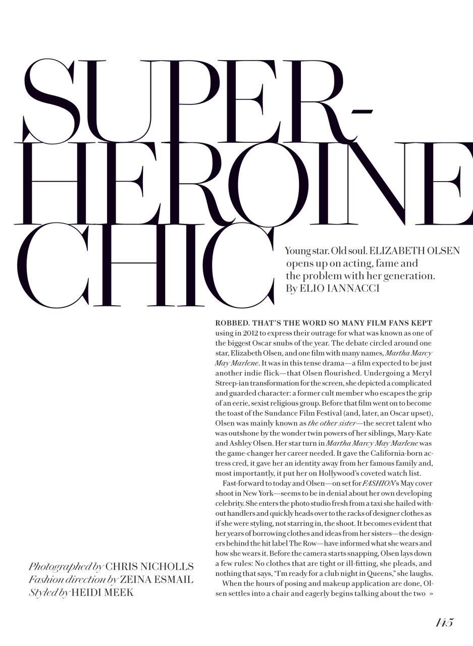 Fashion Magazine Preview Pages