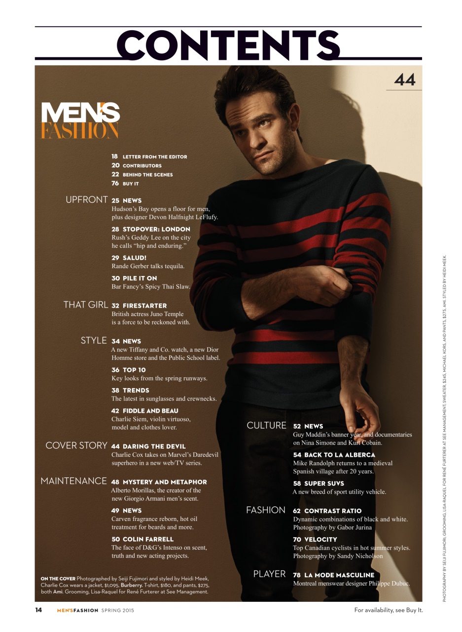 Fashion Magazine Preview Pages