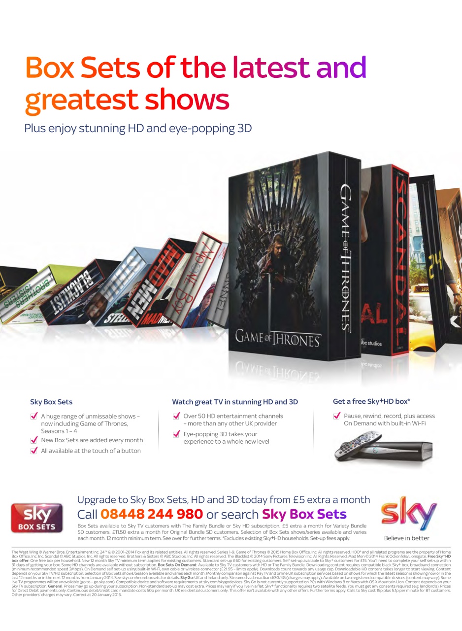 TV & Satellite Week Preview Pages