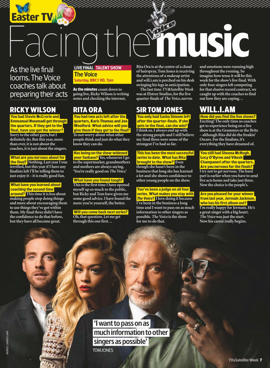 TV & Satellite Week Preview Pages