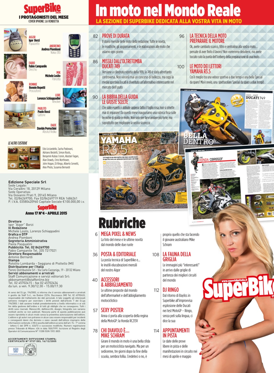 Superbike Italia Preview Pages