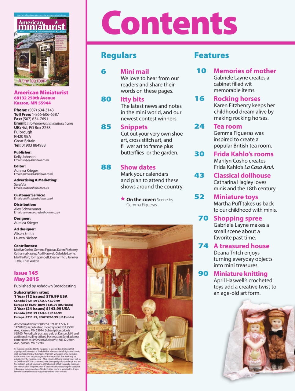American Miniaturist Preview Pages