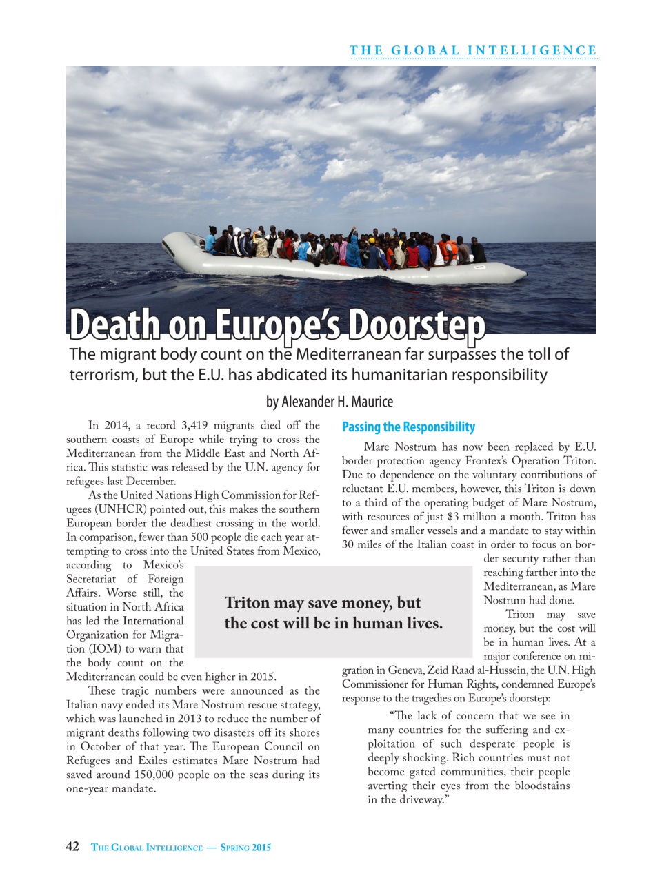 The Global Intelligence Preview Pages