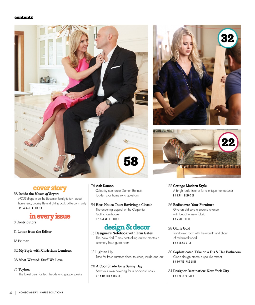 HOSS Magazine Preview Pages