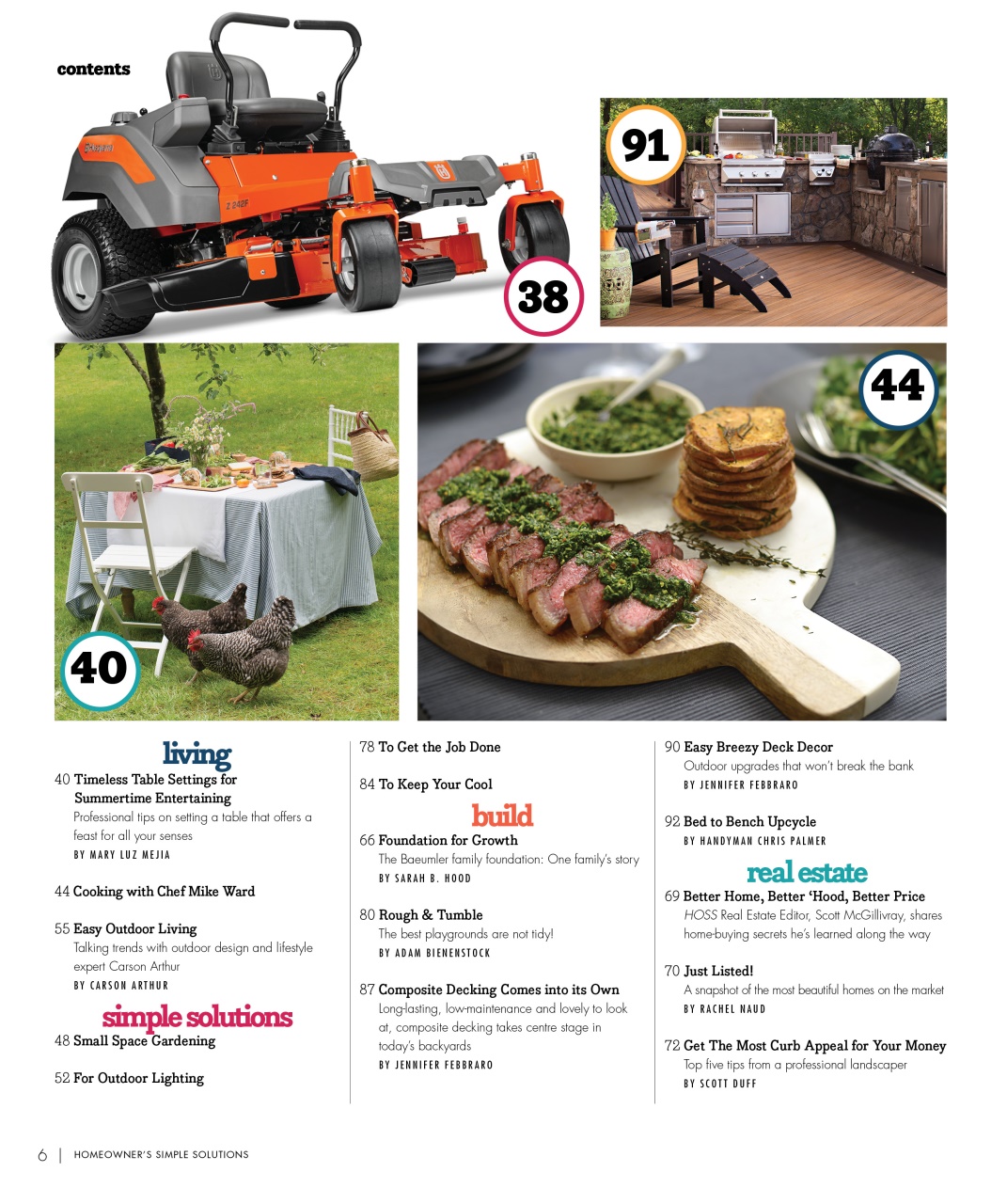 HOSS Magazine Preview Pages