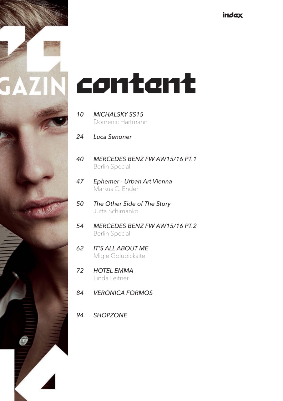 Trash Magazine Preview Pages