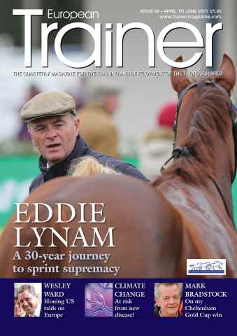 European Trainer Magazine - horse racing issue April-June 2015 – Issue 49