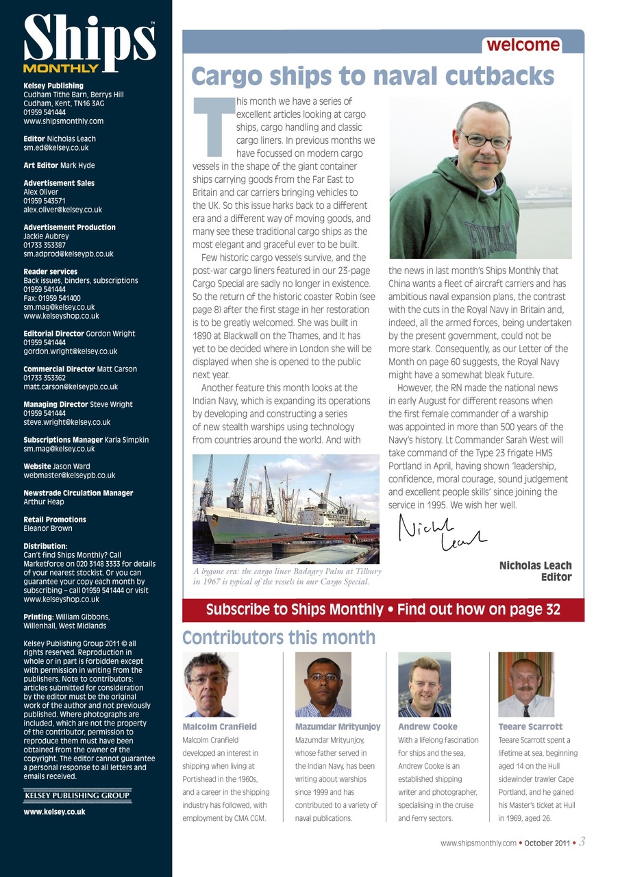 Ships Monthly Preview Pages