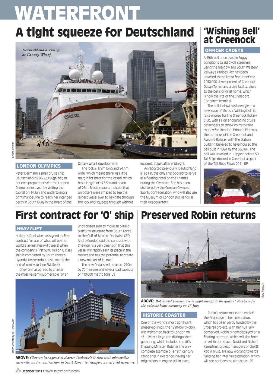 Ships Monthly Preview Pages