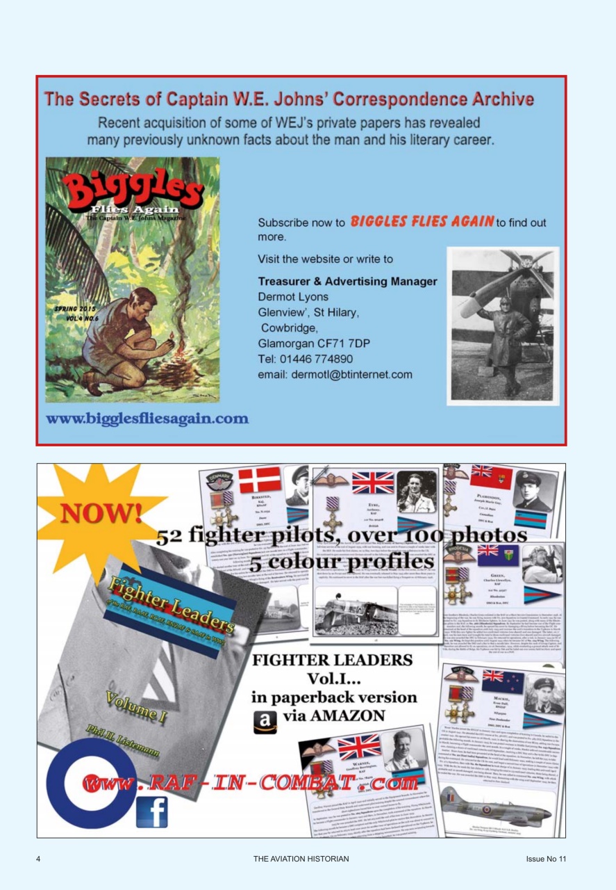 The Aviation Historian Magazine Preview Pages
