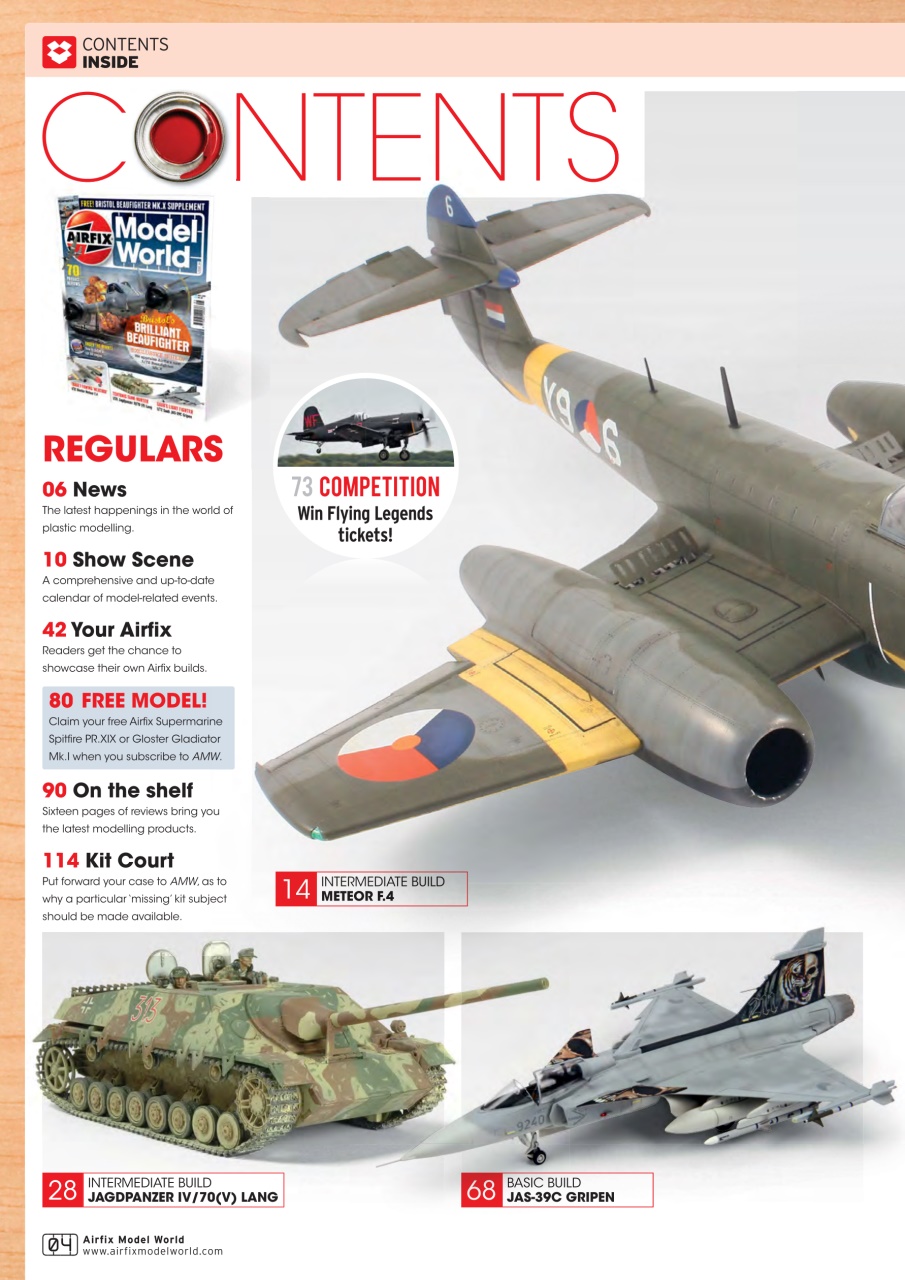 Airfix Model World Preview Pages