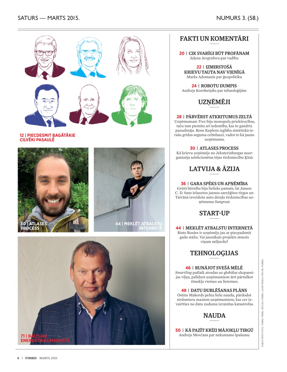 Forbes Latvia Preview Pages