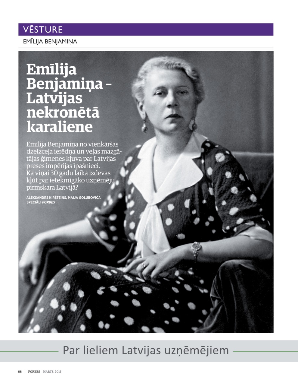 Forbes Latvia Preview Pages