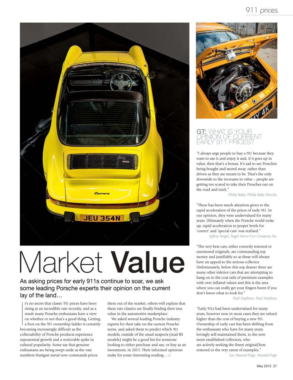 GT Porsche Preview Pages