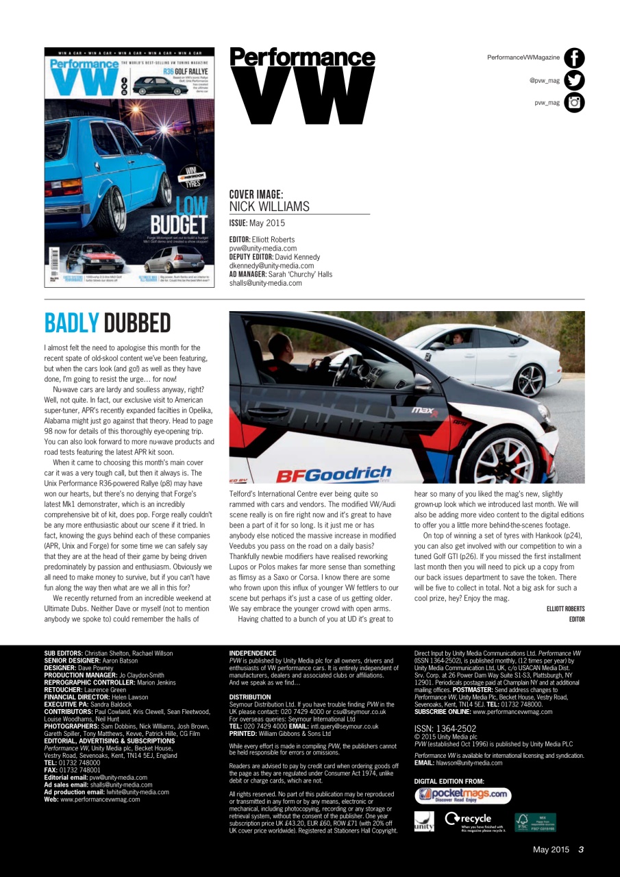 Performance VW Preview Pages
