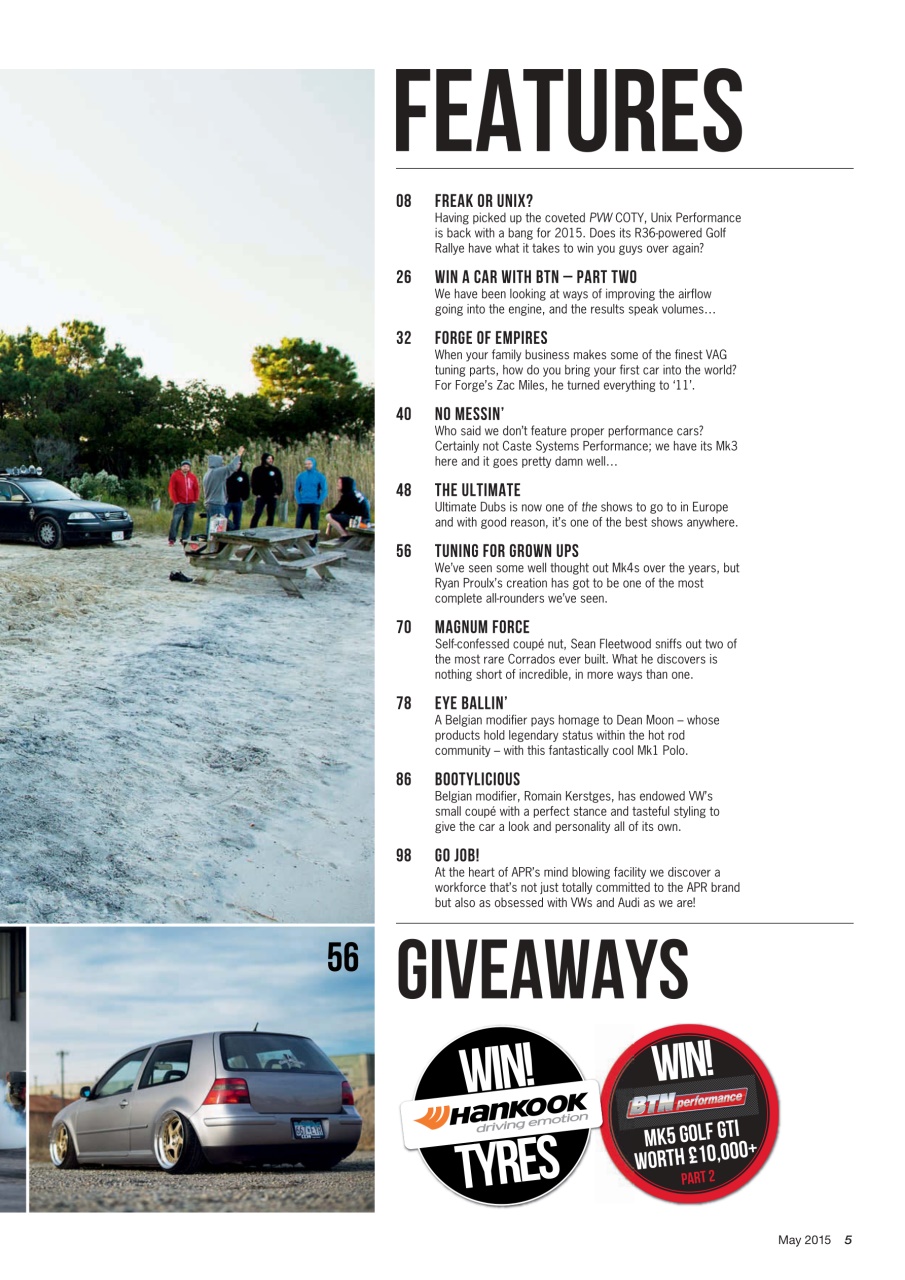 Performance VW Preview Pages