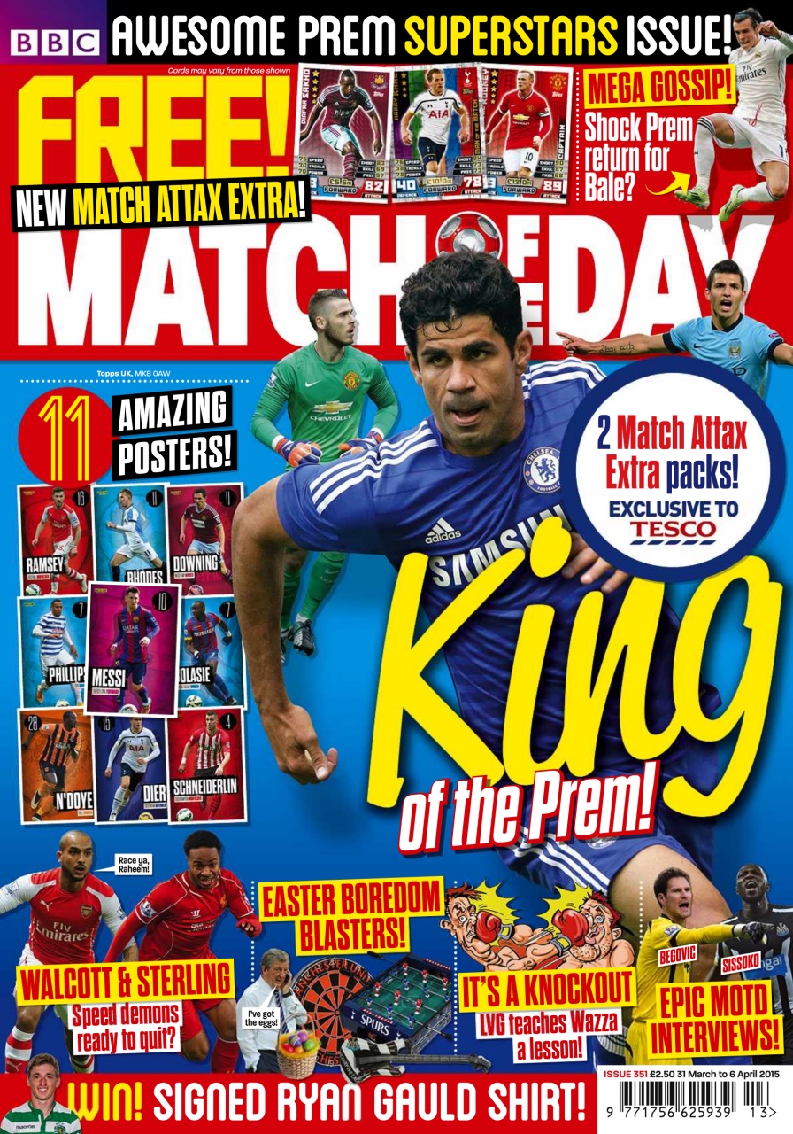 Match of the Day Preview Pages