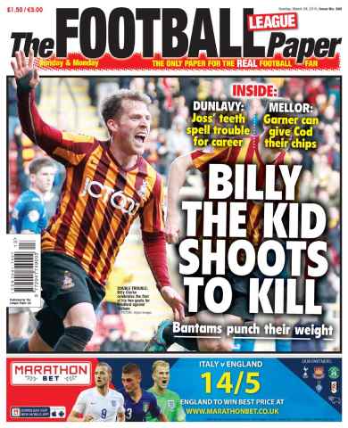 The Football League Paper issue 29th March 2015