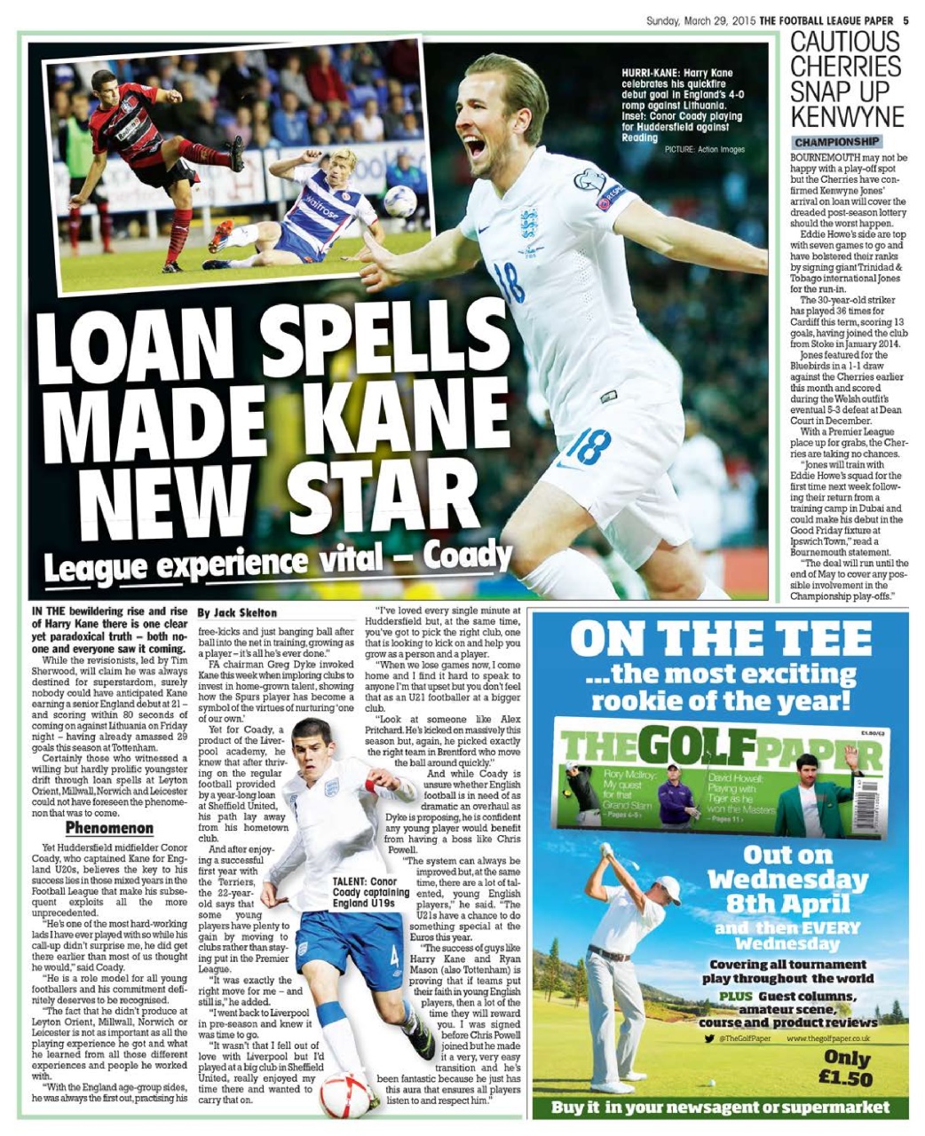 The Football League Paper Preview Pages