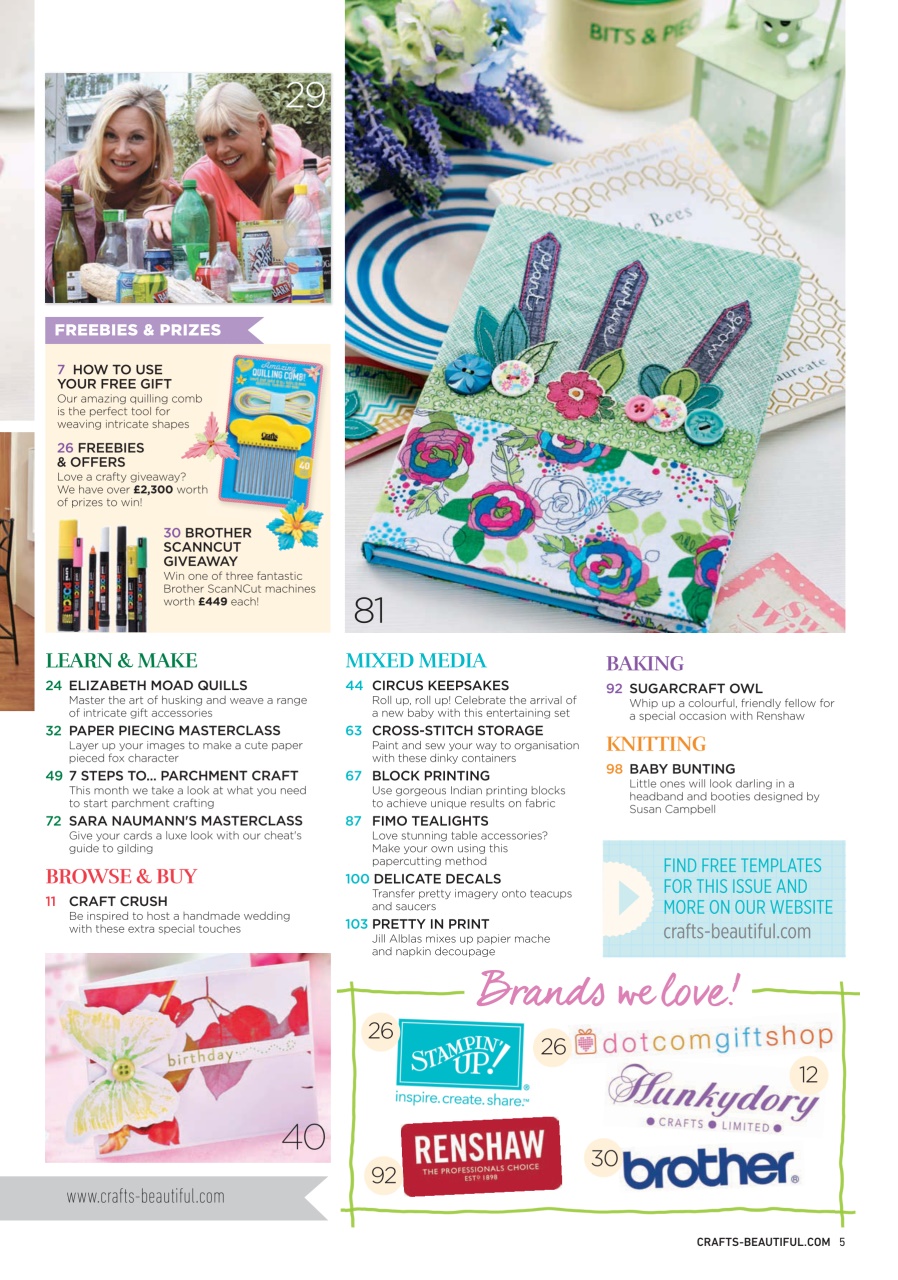 Crafts Beautiful Preview Pages