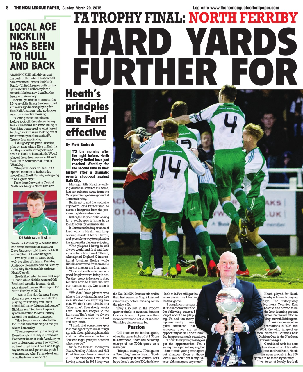 The Non-League Football Paper Preview Pages