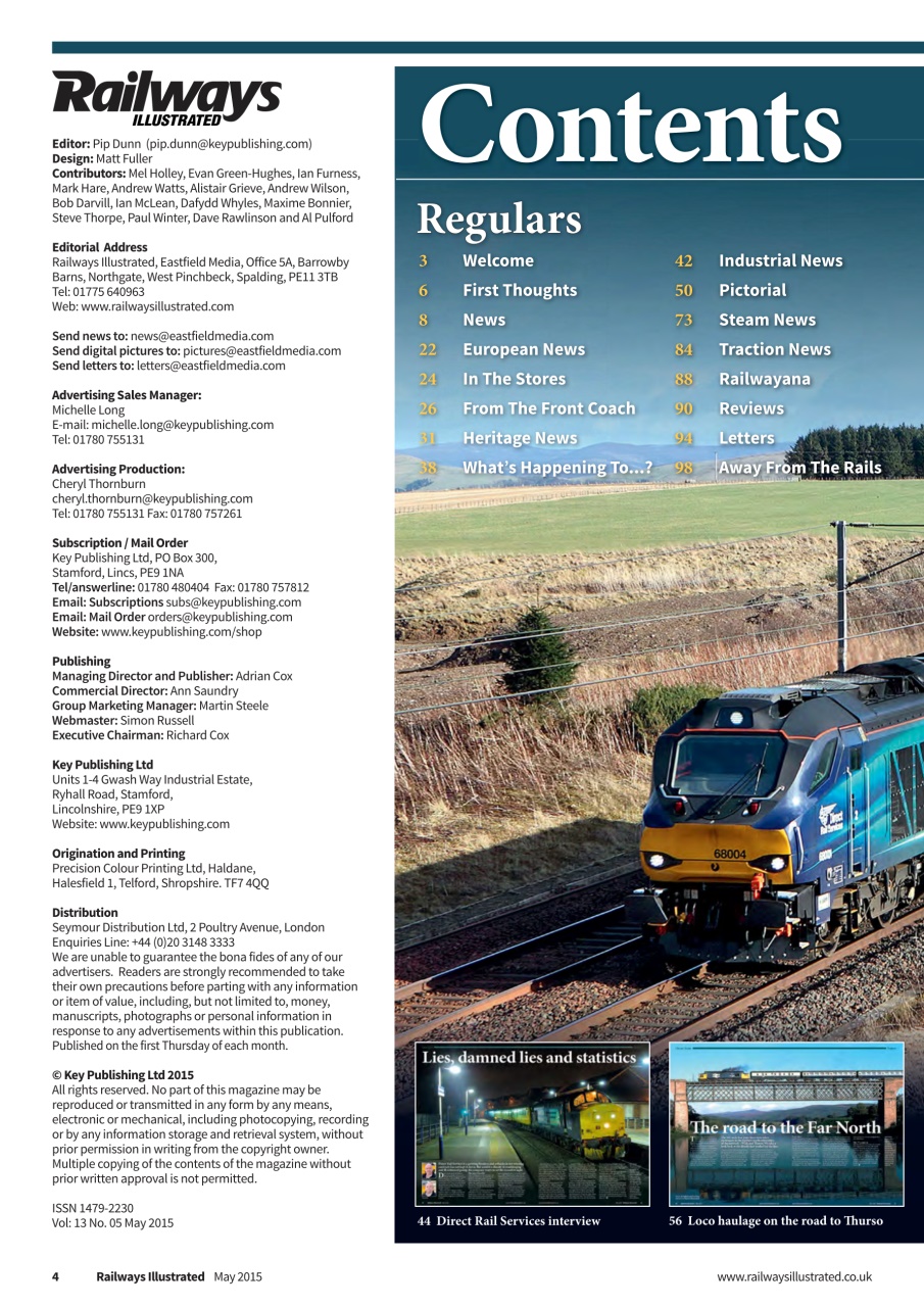 Railways Illustrated Preview Pages