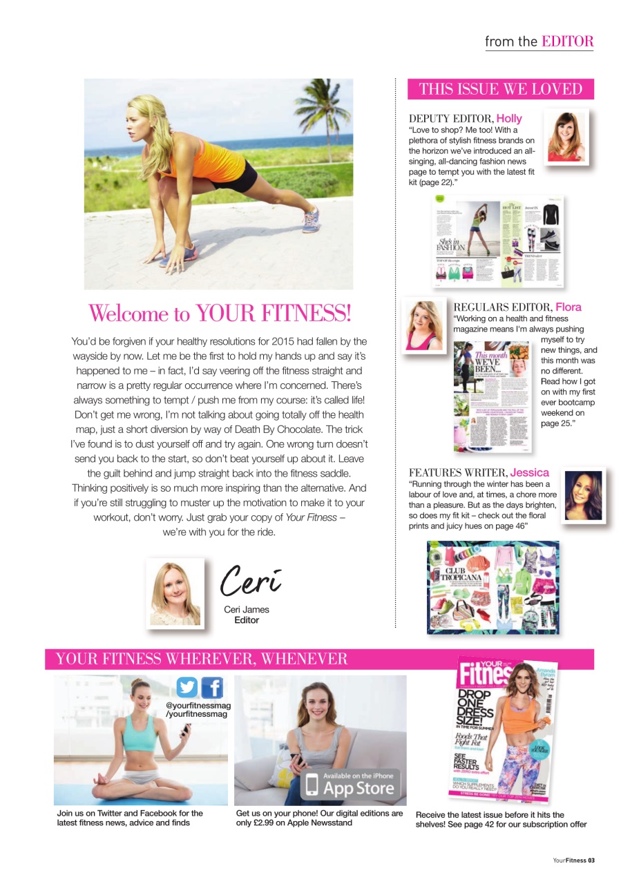 Health & Wellbeing Preview Pages