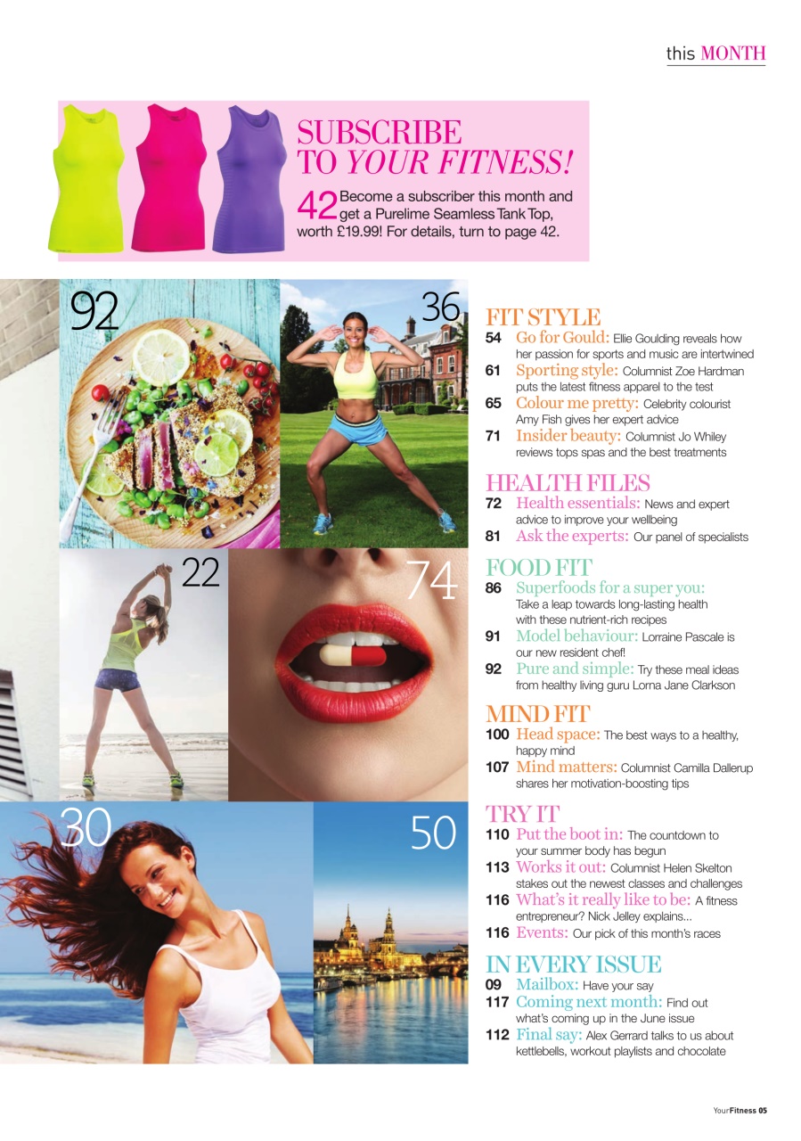 Health & Wellbeing Preview Pages