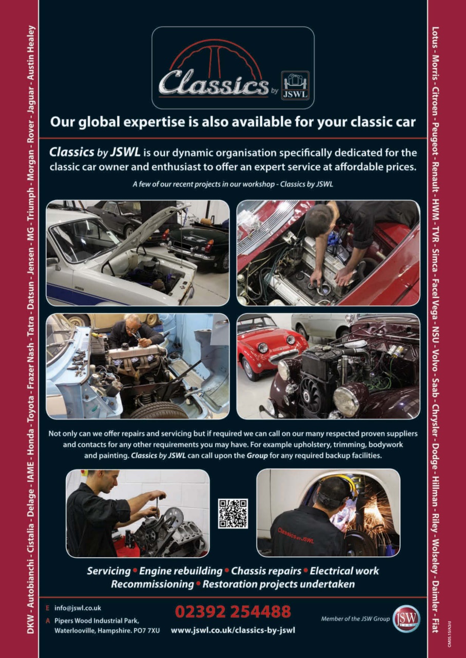 Classic Motoring Preview Pages
