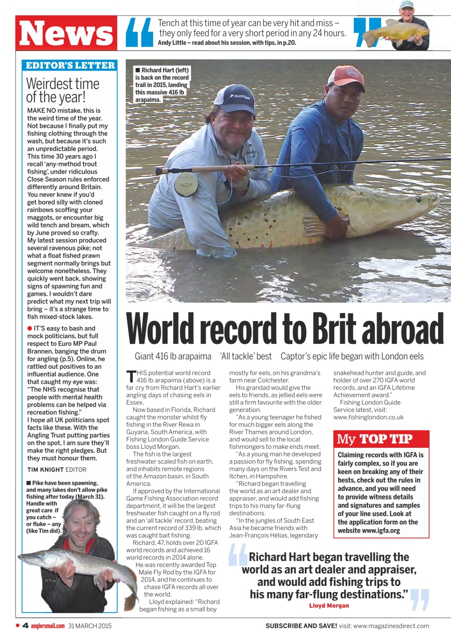 Anglers Mail Preview Pages