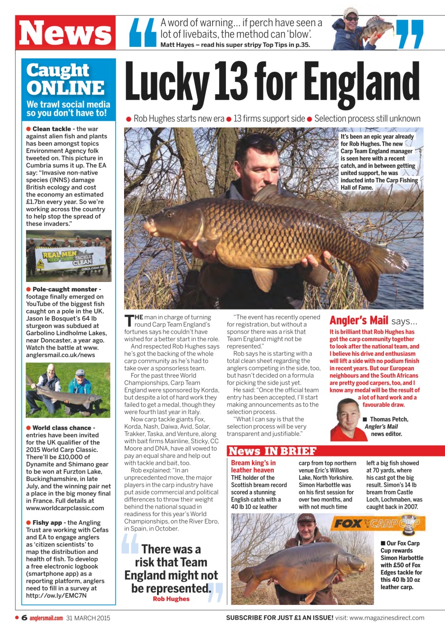 Anglers Mail Preview Pages