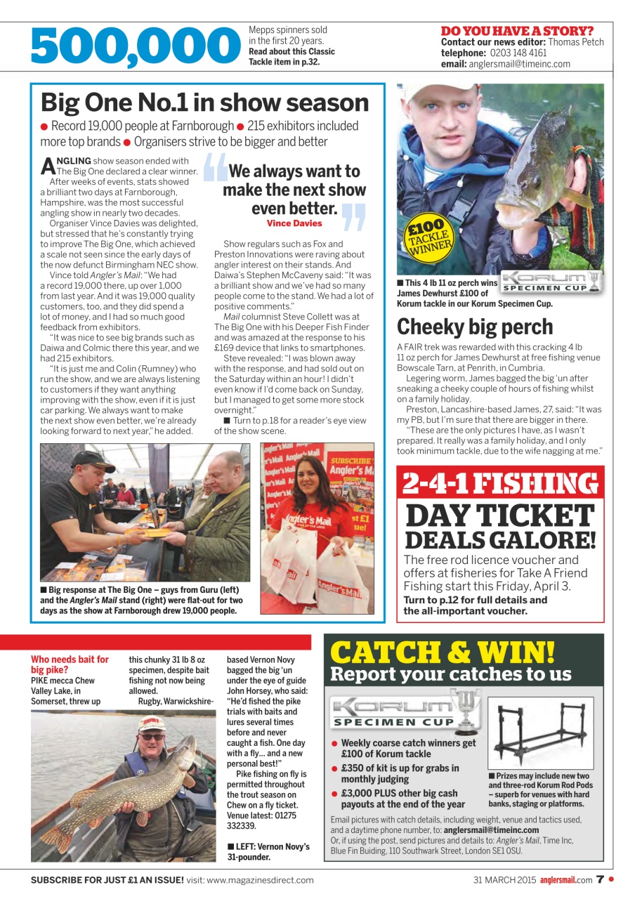 Anglers Mail Preview Pages