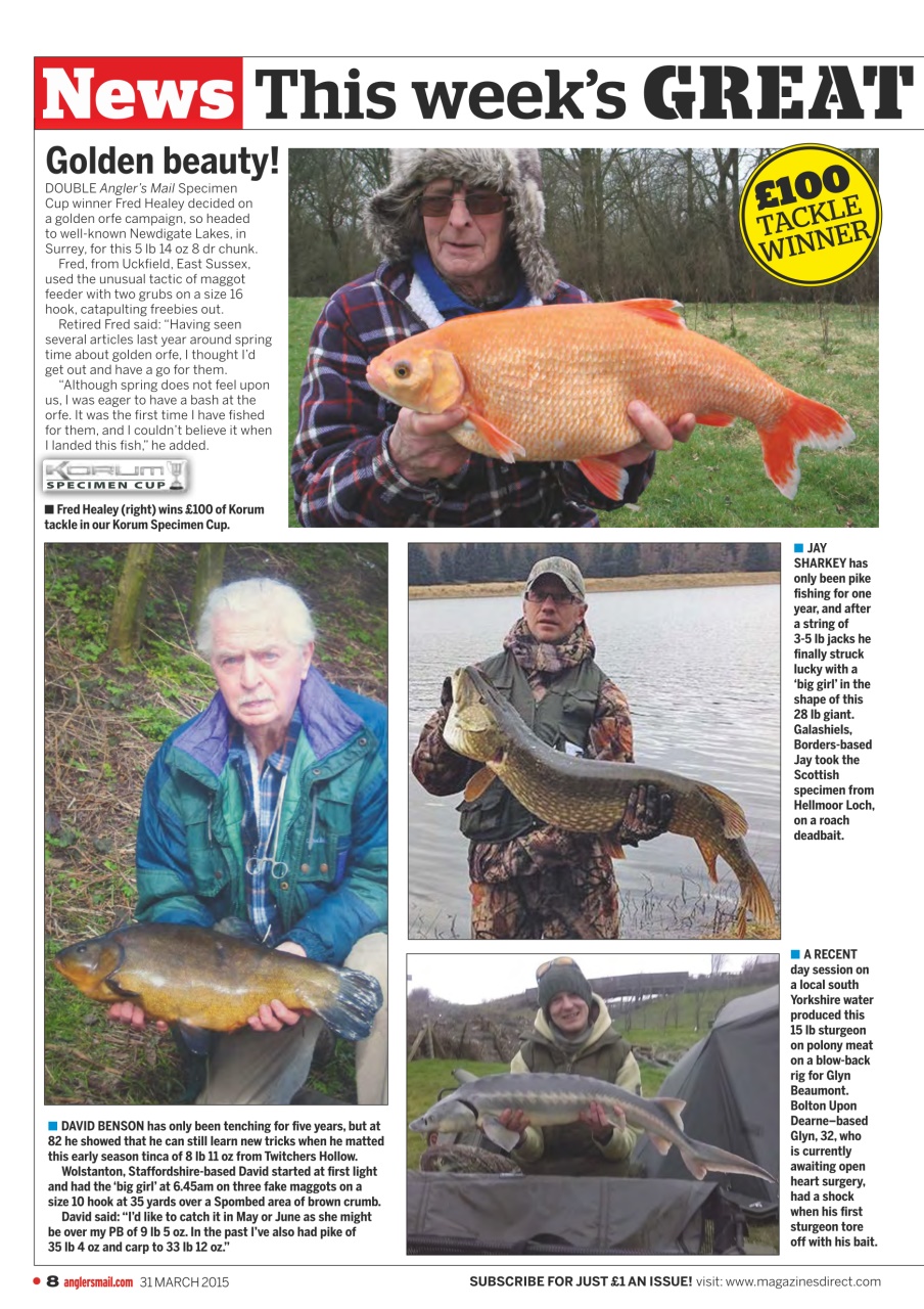 Anglers Mail Preview Pages