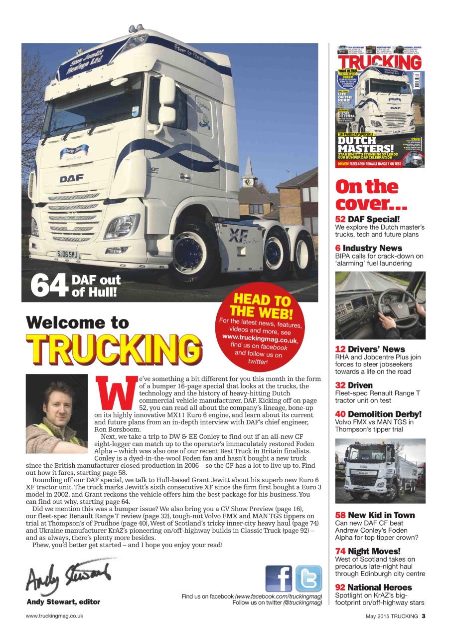 Trucking Magazine Preview Pages