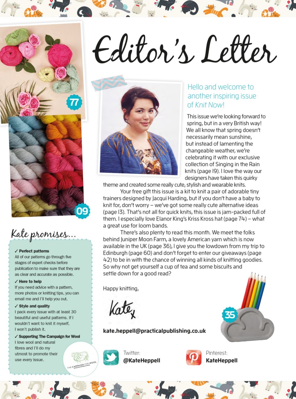 Knit Now Preview Pages