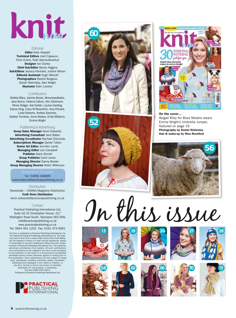 Knit Now Preview Pages