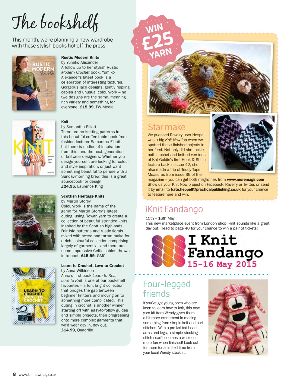 Knit Now Preview Pages