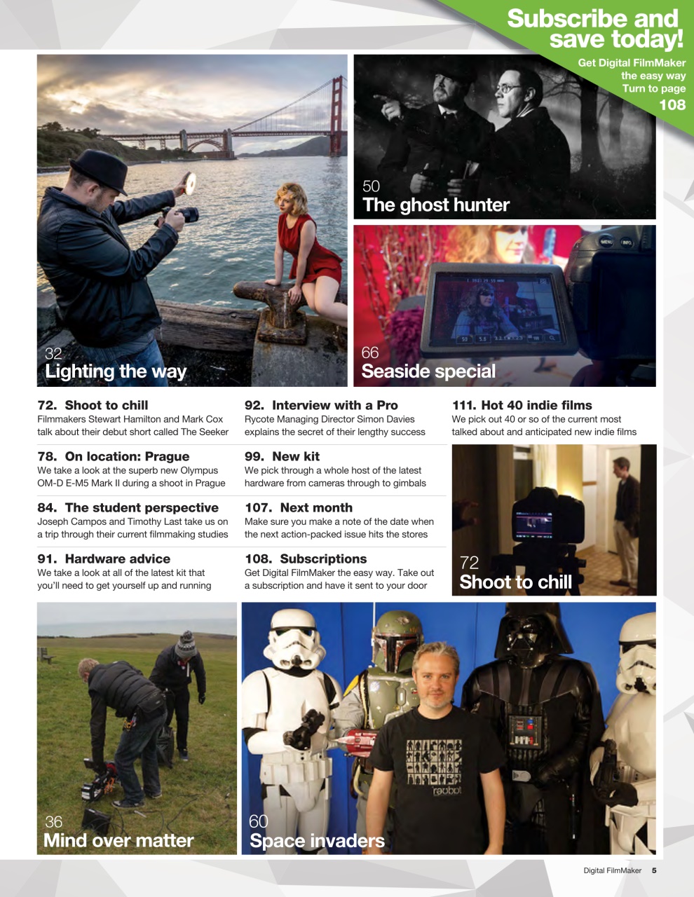 Digital FilmMaker Preview Pages