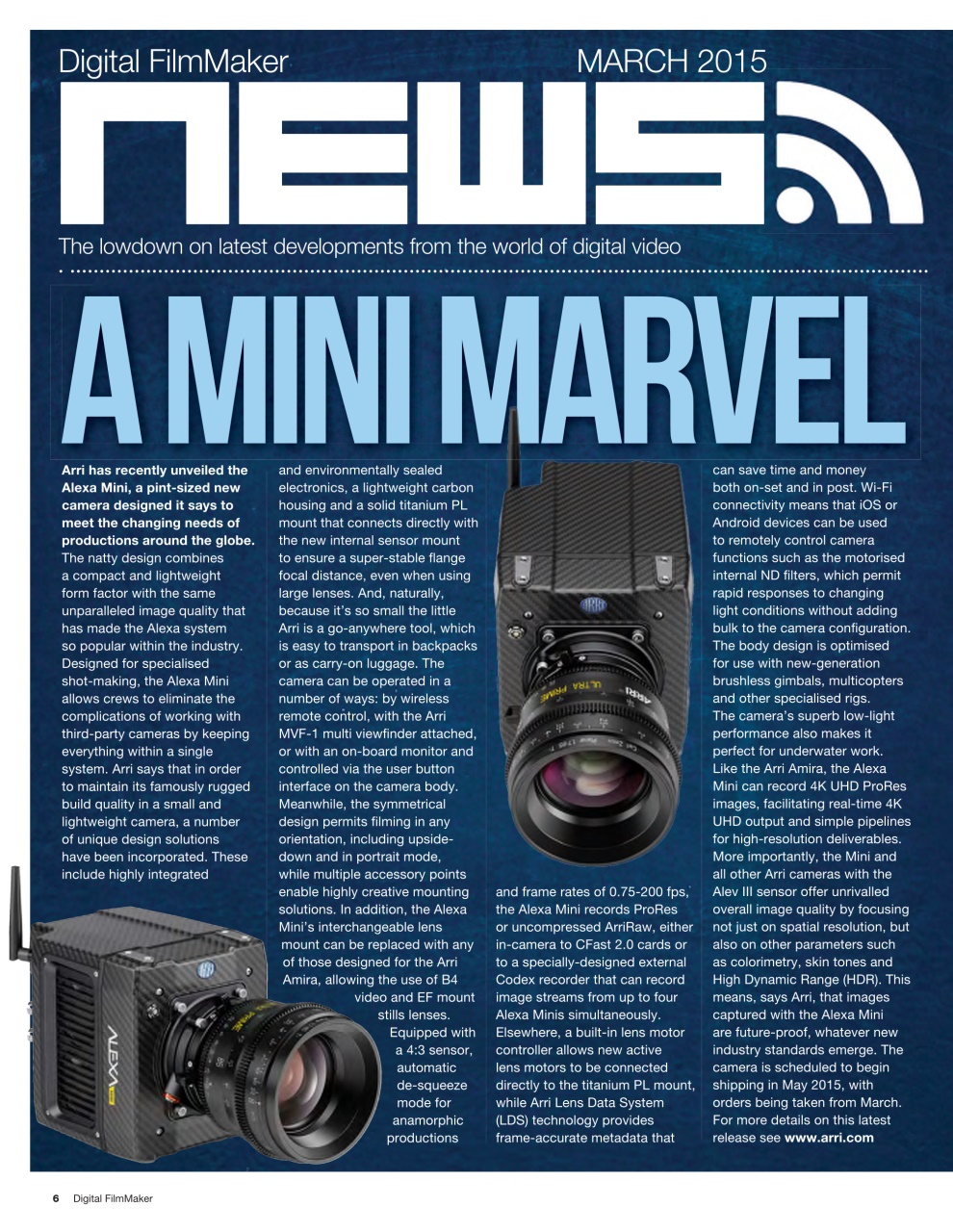 Digital FilmMaker Preview Pages