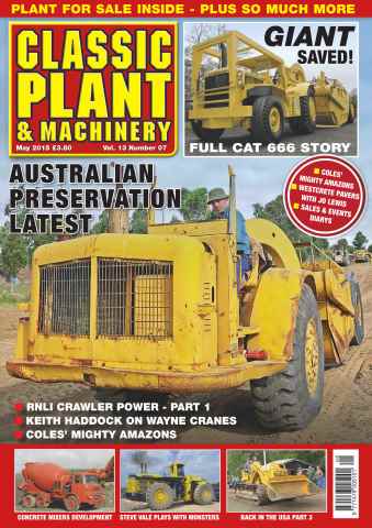 Classic Plant & Machinery issue Vol.13 No.8 Australian Preservation Latest